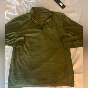 Nike dri fit quarter zip
